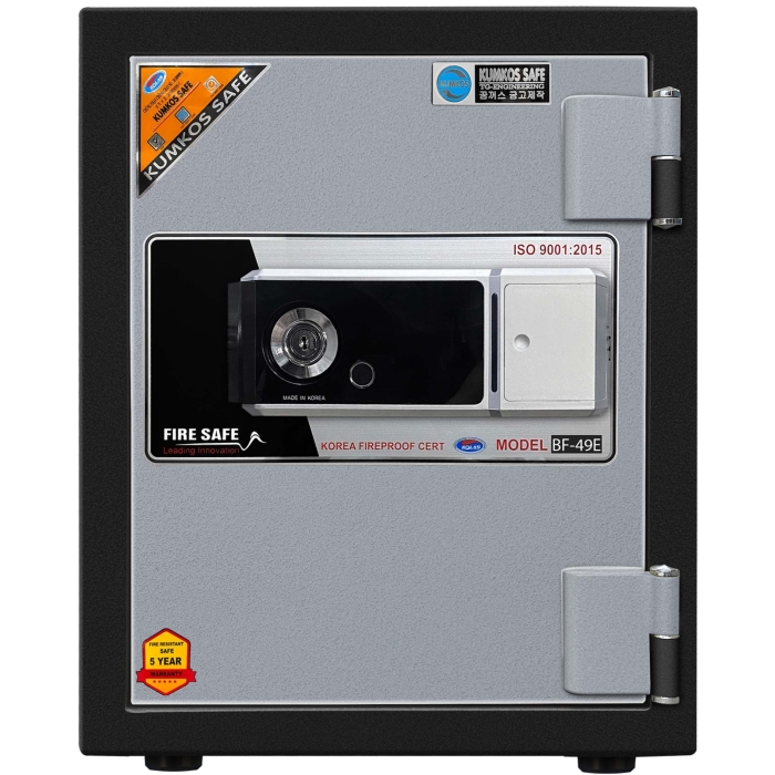 Két Sắt Chống Cháy Hàn Quốc 2 giờ cạnh dày Kumkos BF-49